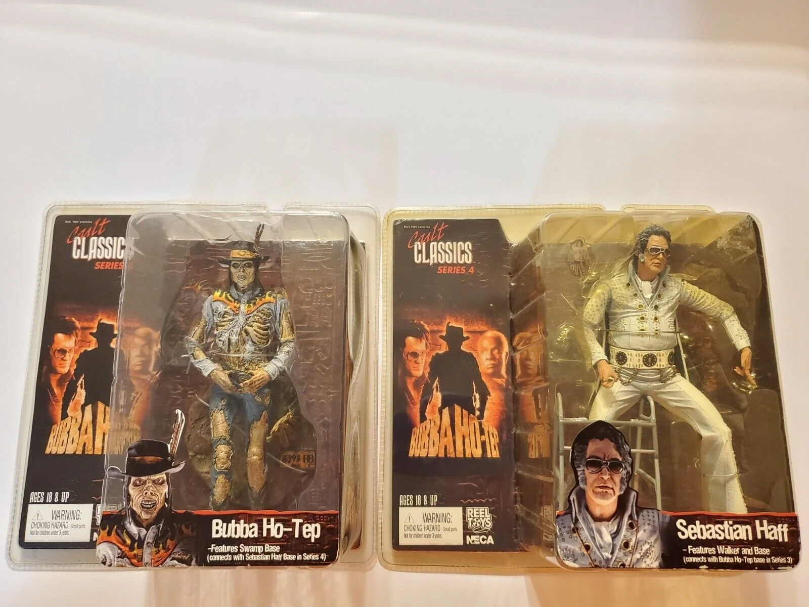 【NECA】Cult CLASSICS BUBBA HO-TEP 2体セット The Long Lost Bubba Ho-Tep Action Figures — Bubba Ho-Tep